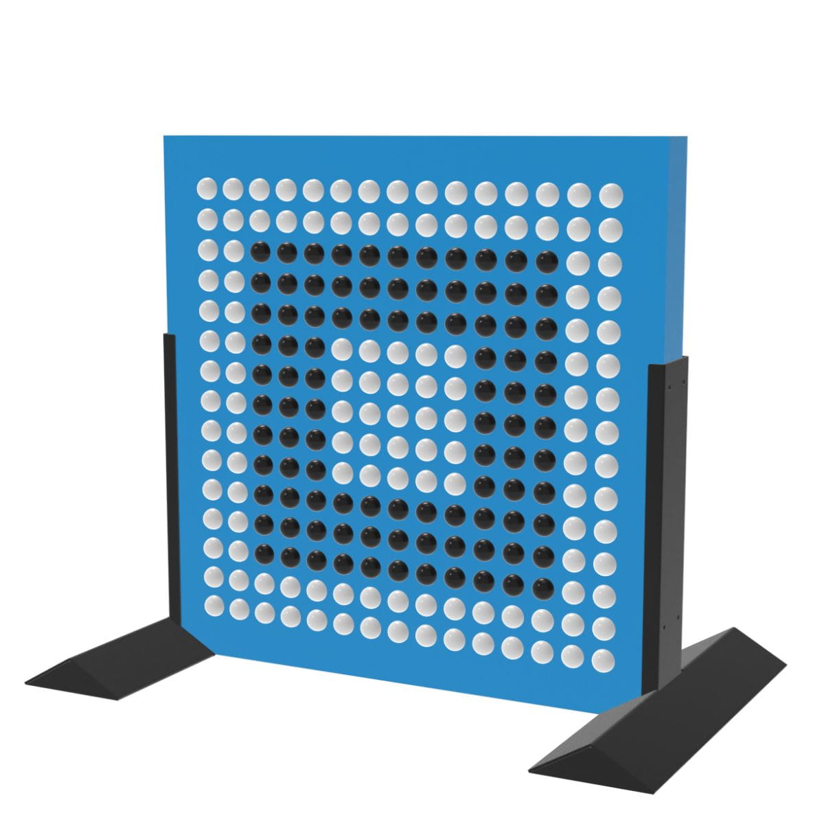 4x4 LiteZilla Spinfinity Wall Freestanding with Small Spheres