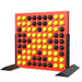 4x4 LiteZilla Spinfinity Wall Freestanding with Medium Spheres