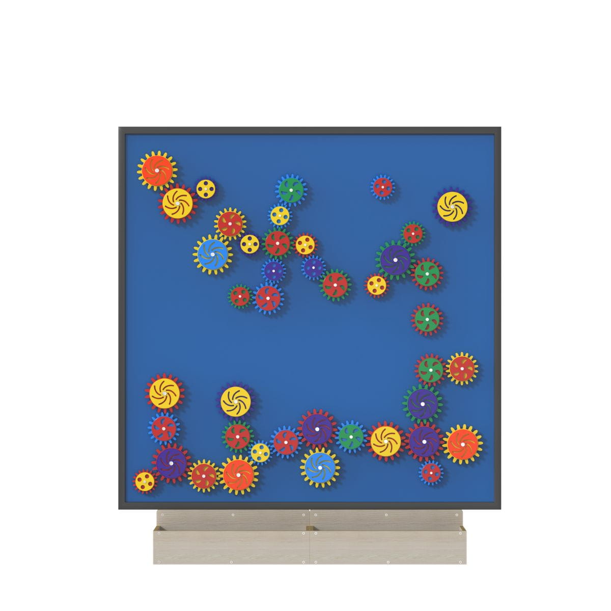 5x5 LiteZilla MagWiz Sensory Gears Magnetic Wall in Blue