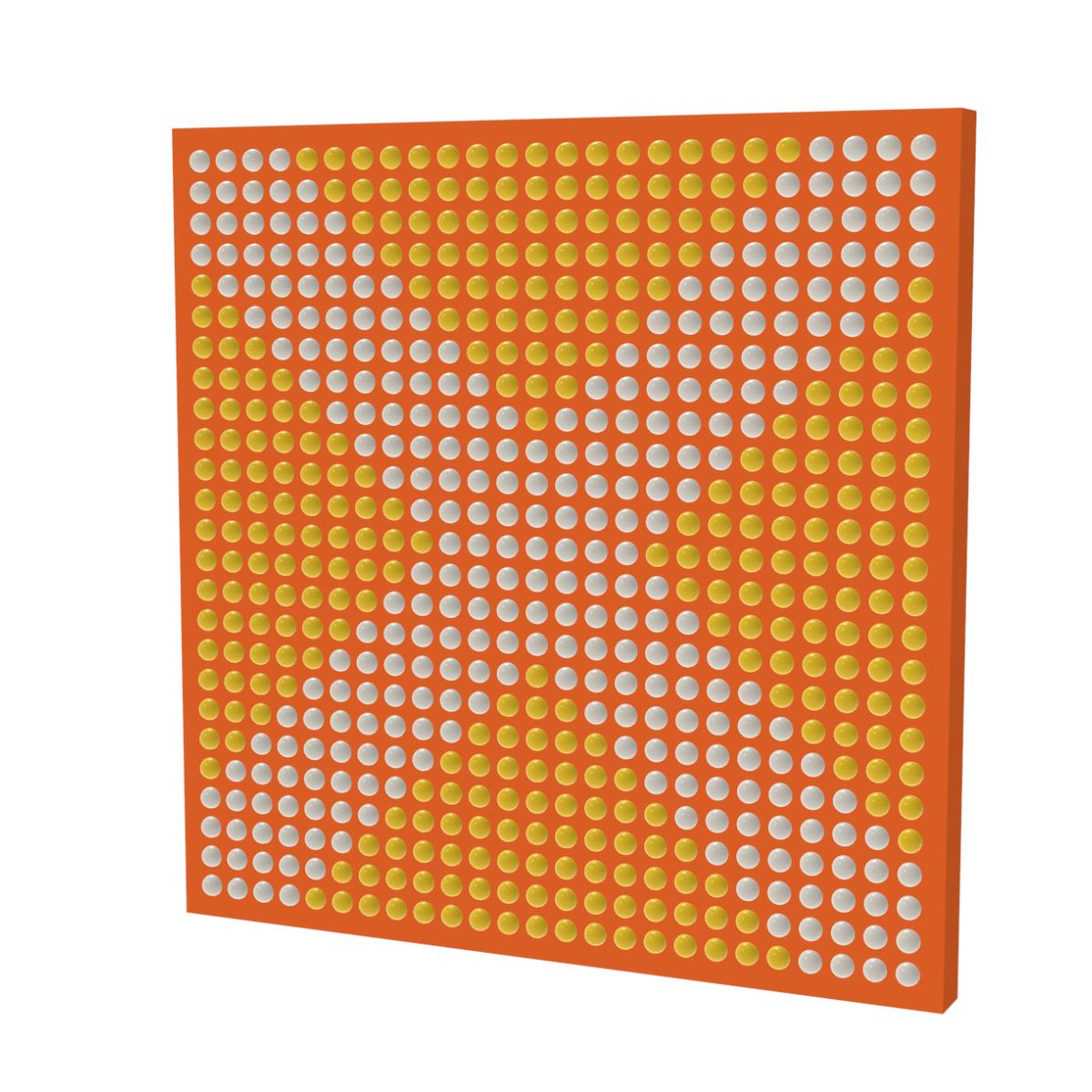 6x6 LiteZilla Spinfinity Wall Mounted with Small Spheres