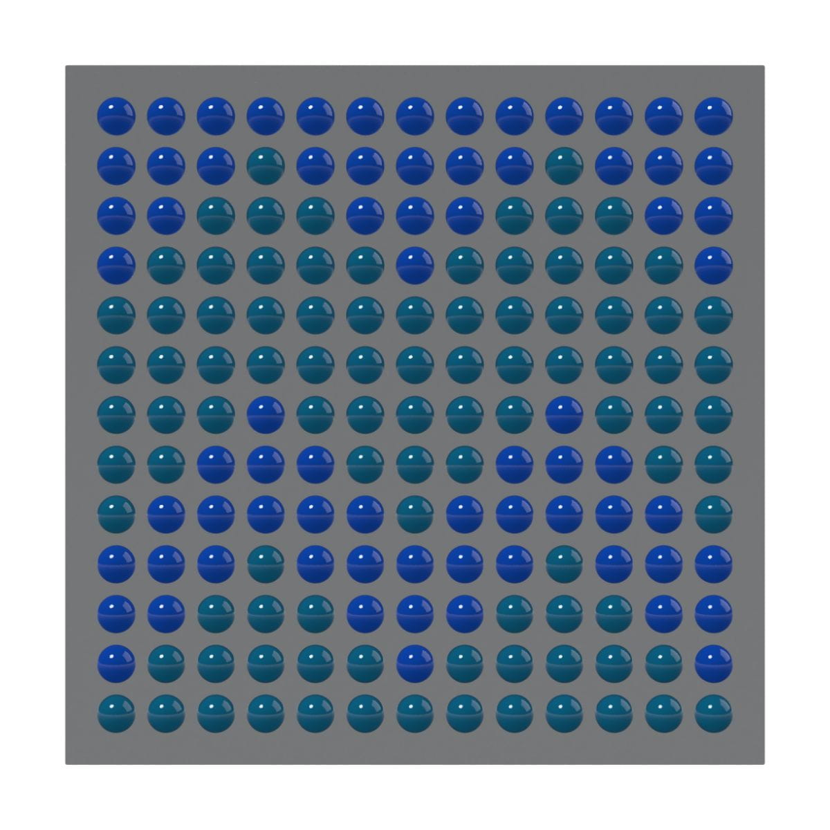 6x6 LiteZilla Spinfinity Wall Mounted with Medium Spheres