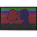 8x5 LiteZilla Light Wall in Black with two faces on it