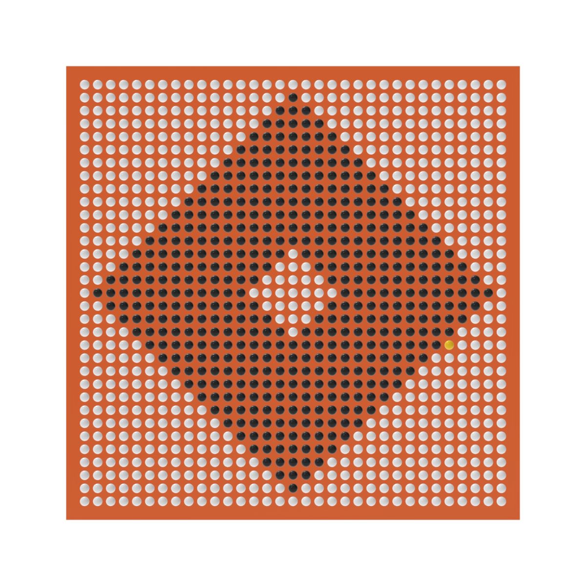 8x8 LiteZilla Spinfinity Wall Mounted with Small Spheres