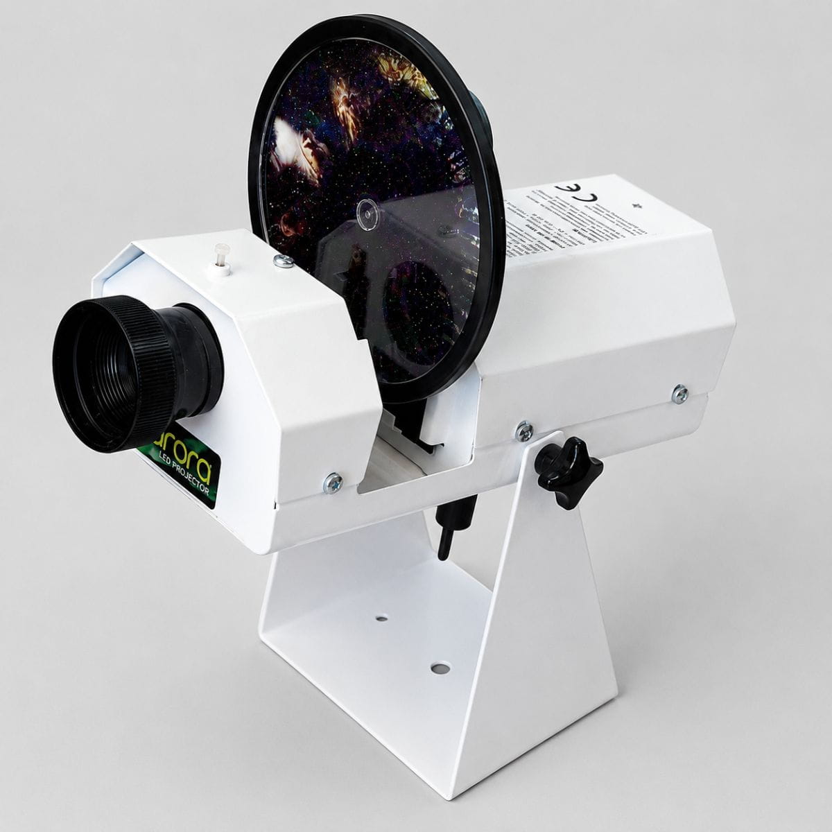 Aurora LED Projector with effects wheel in it ready to go