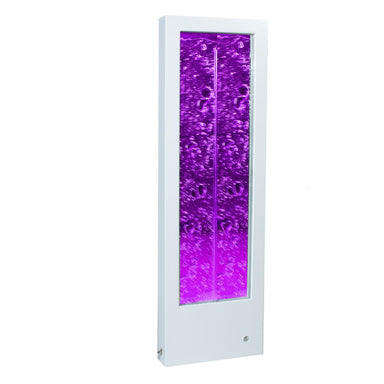 Calming LED Bubble Wall in purple