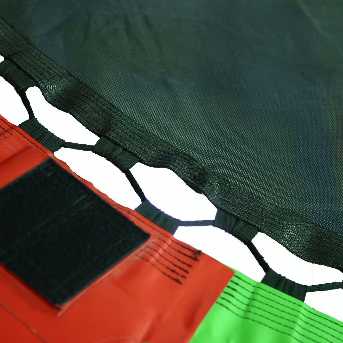 Closeup of Bungee threading on Sensory Fitness Wheel