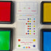 Closeup of TFH 4 Button Wired Color Controller