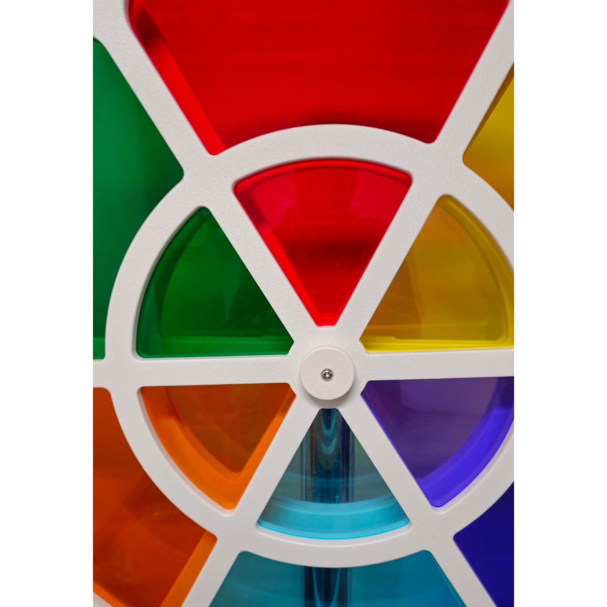 Closeup of the smaller wheel on ChromaWheel