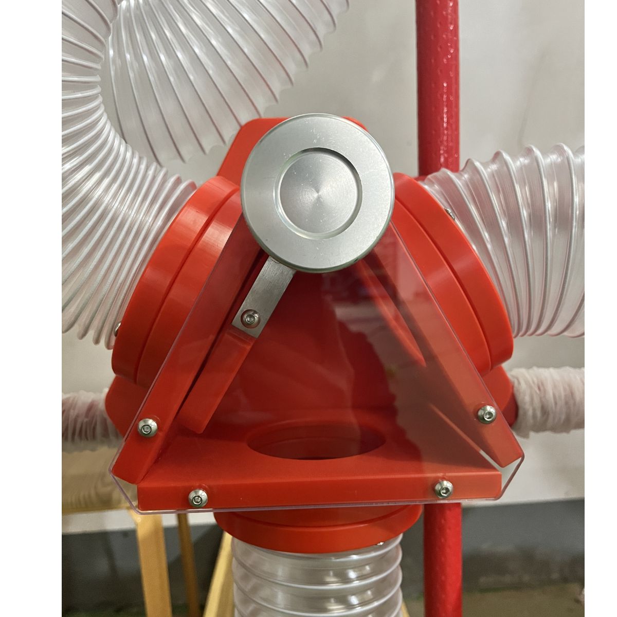 Closeup of tubes on LiteZilla Ultimate Scarf Cannon