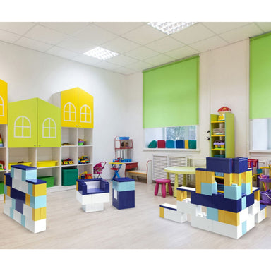 Different designs you can make with 50 pc Small Starter Kit EverBlock Blocks