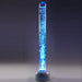 Experia Calming LED Sensory Bubble Tube lit up in blue