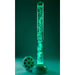 Experia Superactive LED Bubble Tube in Green with Wireless Controller next to base