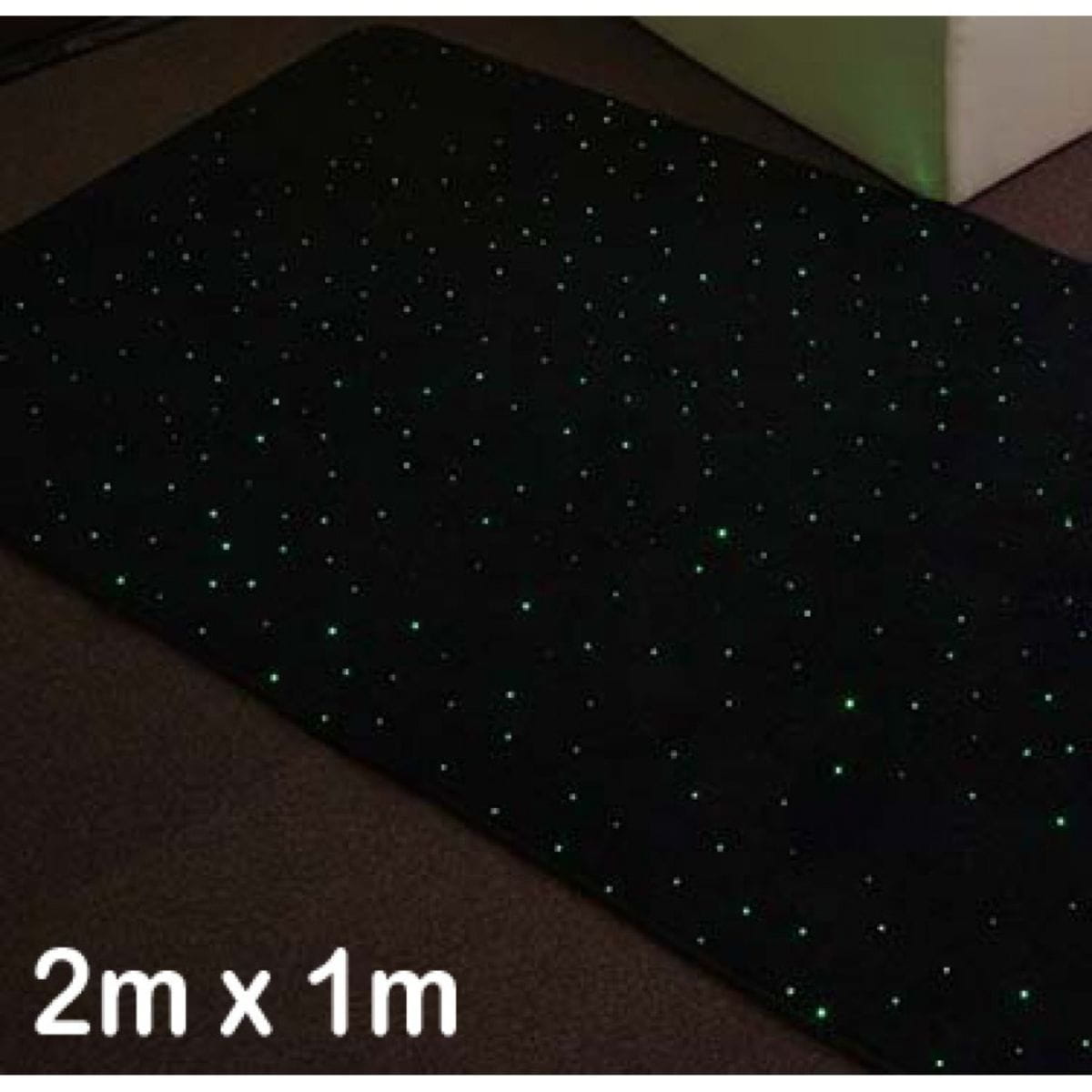 Experia USA LED Fiber Optic Star Carpet 2m x 1m size 