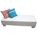 Experia USA Vibro-Acoustic Sensory Platform with two pillows on it