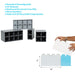Features and Real Life Size of EverBlock Modular Building Blocks — Small Starter Kit