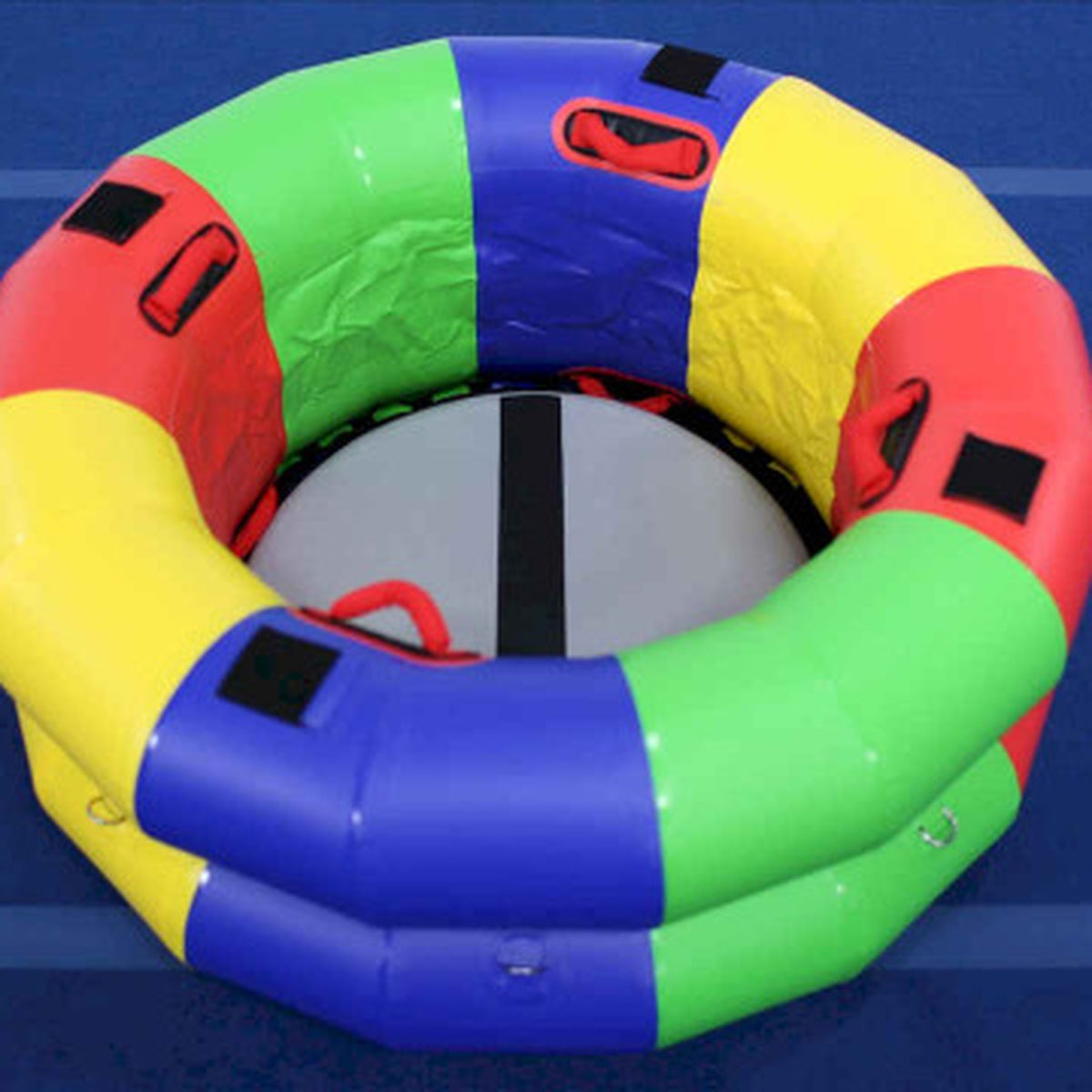 Fitness Wheel with open room to sit in