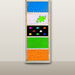 Green Tactile Sensory Wall Panels