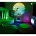Green lights and projector showing underwater with the Superactive Sensory Room Package