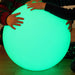 Hands on the Green LED Sensory Ball