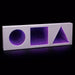 IRiS Three Shape LED Infinity Tunnel in purple