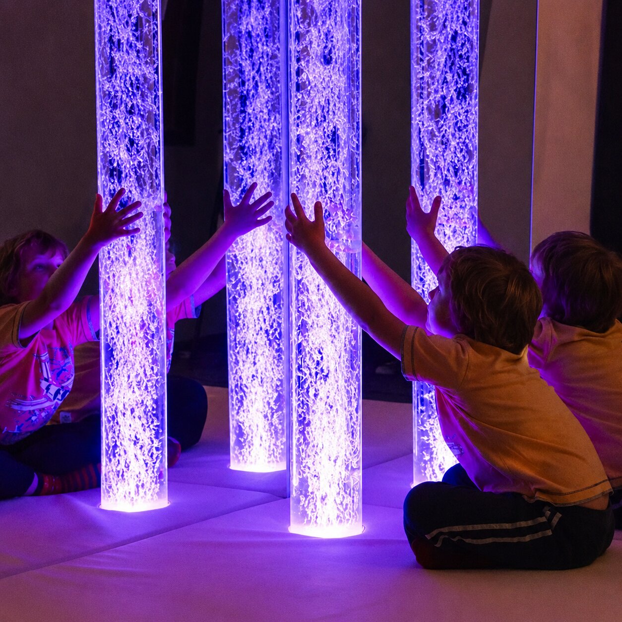 IRiS Sensory Room Includes the 60 inch LED Bubble Tube