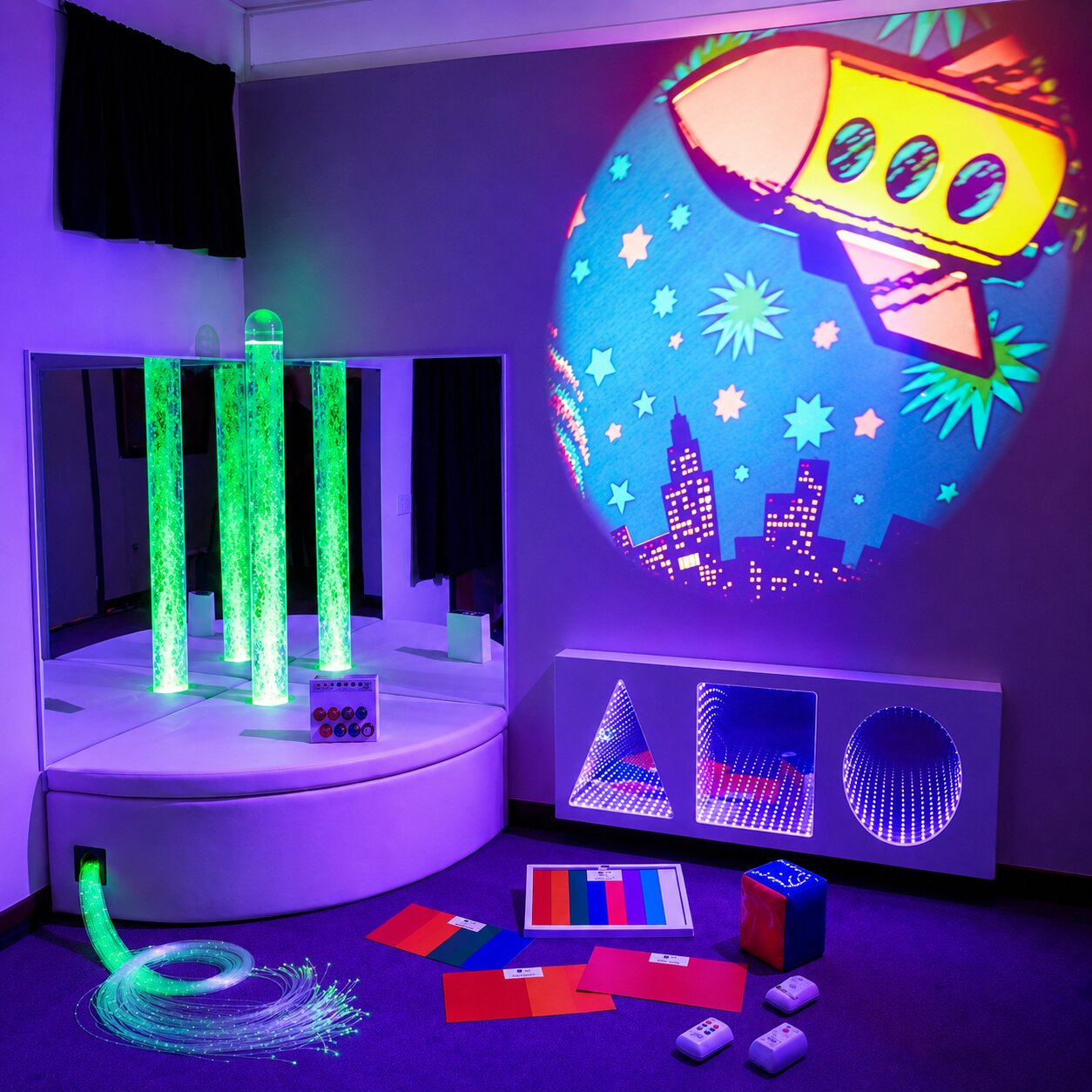IRiS Sensory Room with IRiS+ Control Package