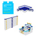 Ideas of what to make from the 500 pc Large Starter Set of EverBlock Modular Building Blocks