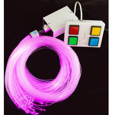 Interactive Fiber Optic Spray with Controller 