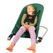 Kid resting in the Green Sensory Bouncy Chair