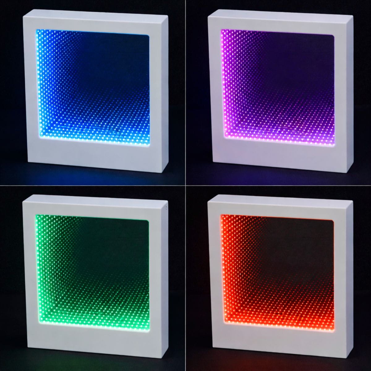 LED Infinity Tunnel blue purple green red options