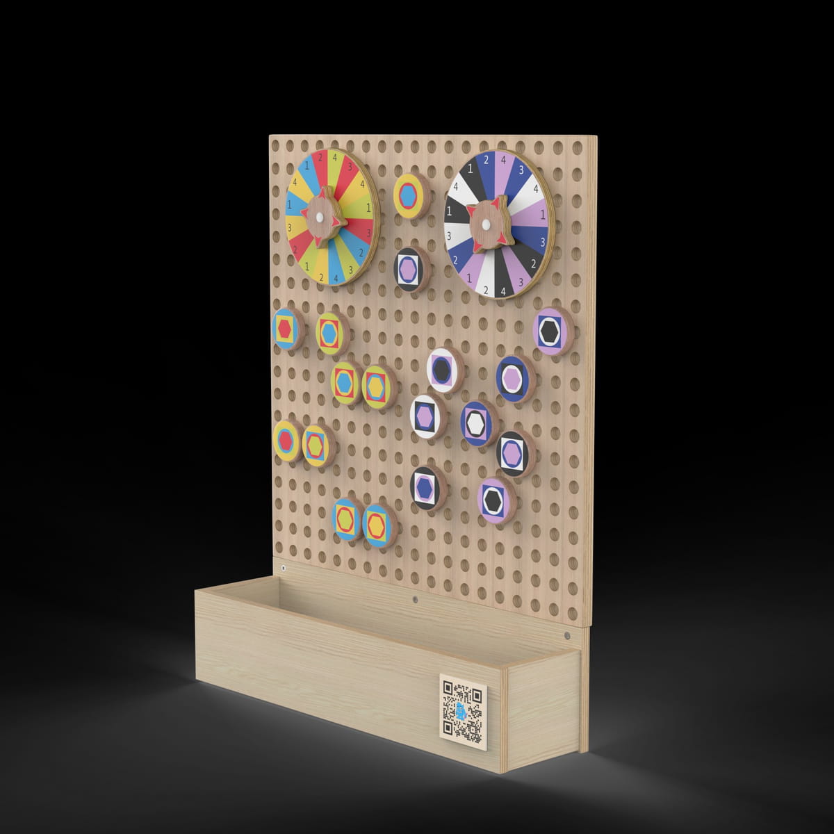 LiteZilla Kidworx Interactive Games Small Game Kit — Kaleido Colors