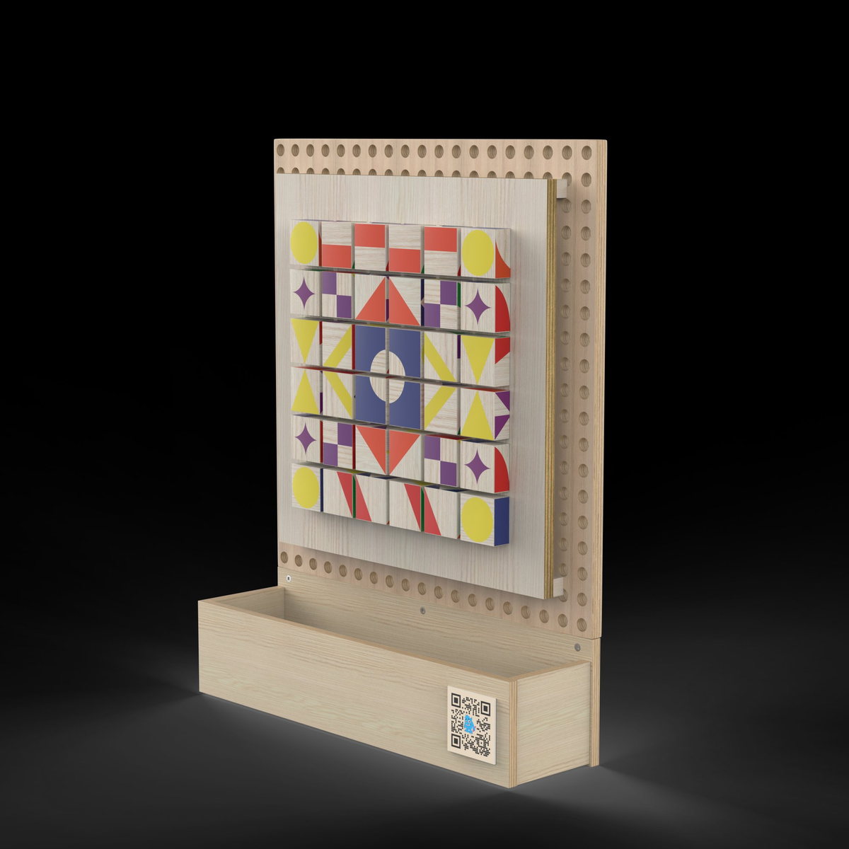 LiteZilla Kidworx Interactive Games Small Game Kit — Patchwork Patternmakers