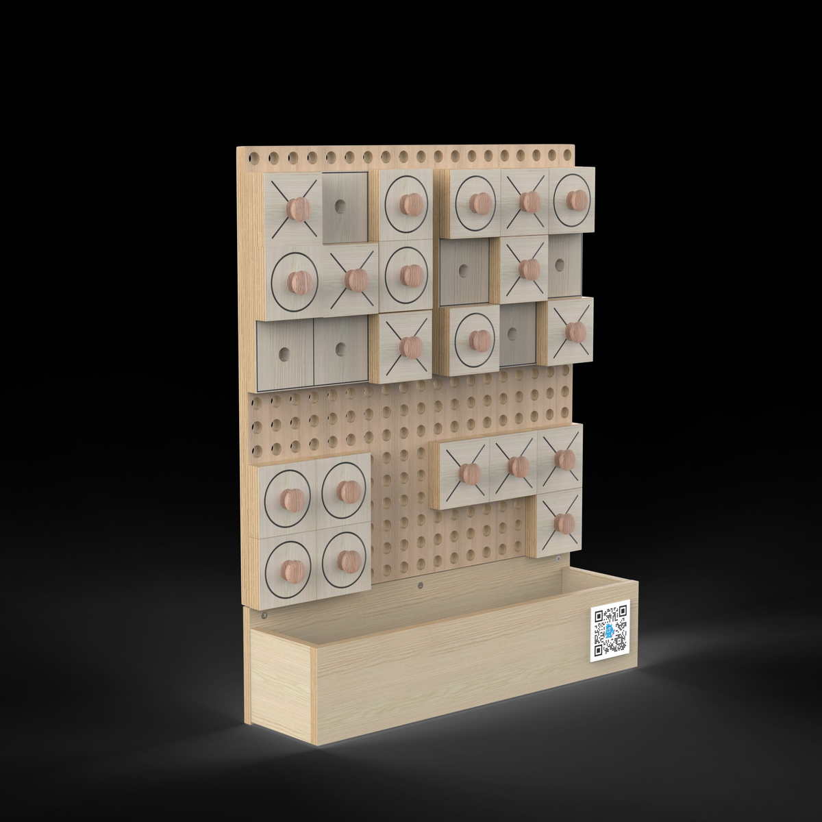 LiteZilla Kidworx Interactive Games Small Game Kit — Tic Tac Whoa