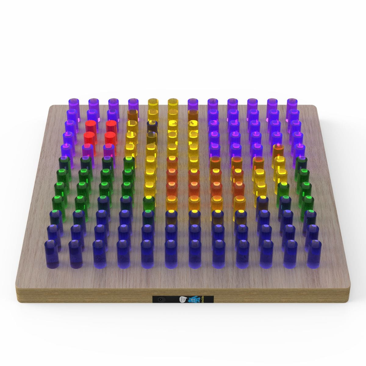 LiteZilla Mini Light Bright in Light Wood finish with duck design