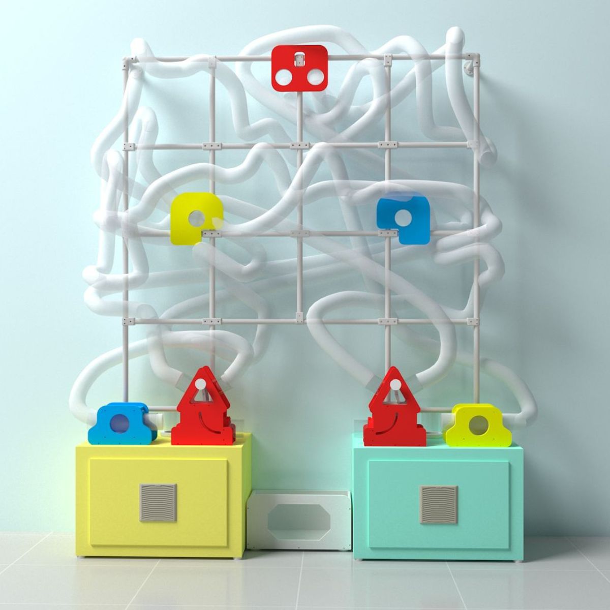 LiteZilla Ultimate Scarf Launcher with white tubing