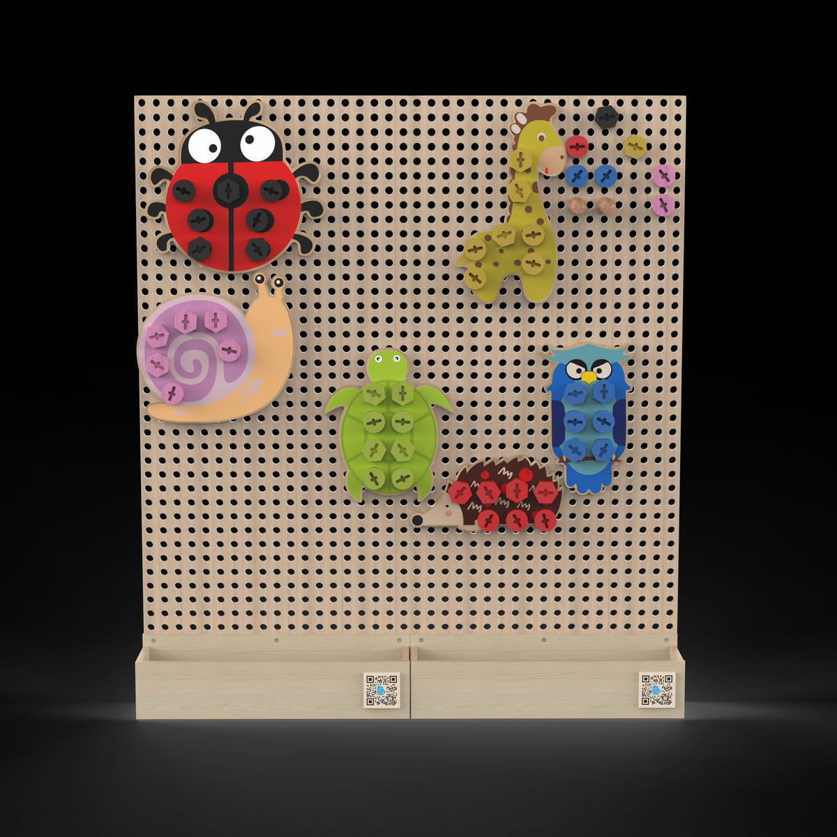 LiteZilla Kidworx Interactive Games Large Game Kit — Animal Assembly Adventure