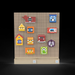 LiteZilla Kidworx Interactive Games Large Game Kit — Nosey Neighbors Puzzle Peek