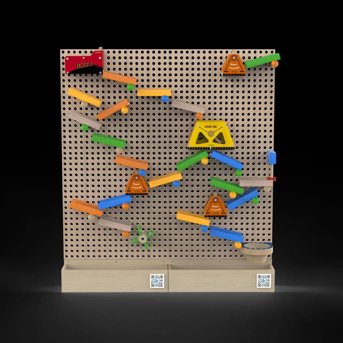 LiteZilla Kidworx Interactive Games Large Game Kit — Turbo Trace Raceway