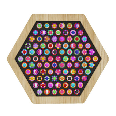 LiteZilla Multi-Sensory Hexagon Panel Classic 30 inch 