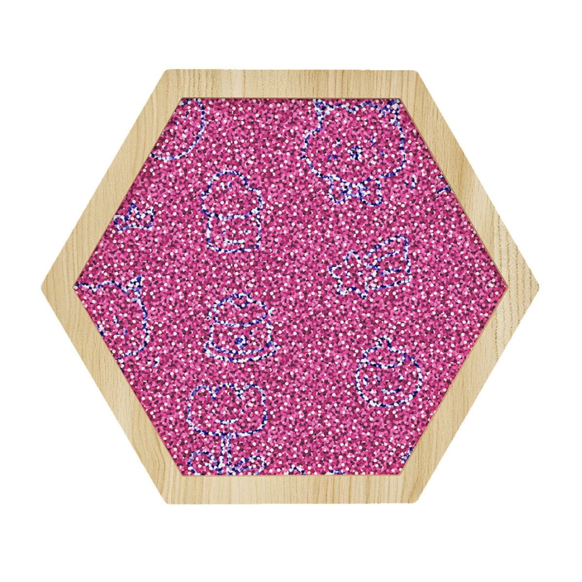 LiteZilla Multi Sensory Hexagon Panels front view 