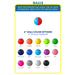 LiteZilla Spinfinity Wall Ball Color Options