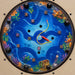 Looking down on the top of the Kids Seascape Activity Island Play Cube