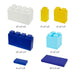 Medium Starter Kit EverBlock Modular Building Blocks Different shapes and sizes