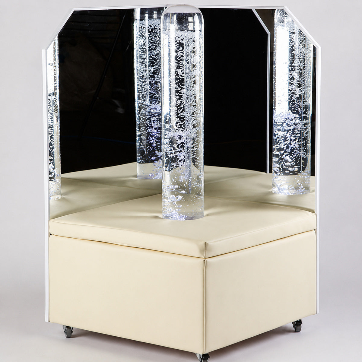 Portable Bubble Tube Corner Package with platform