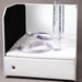 Portable Sensory Room Corner with podium bubble tube and fiber optic strands