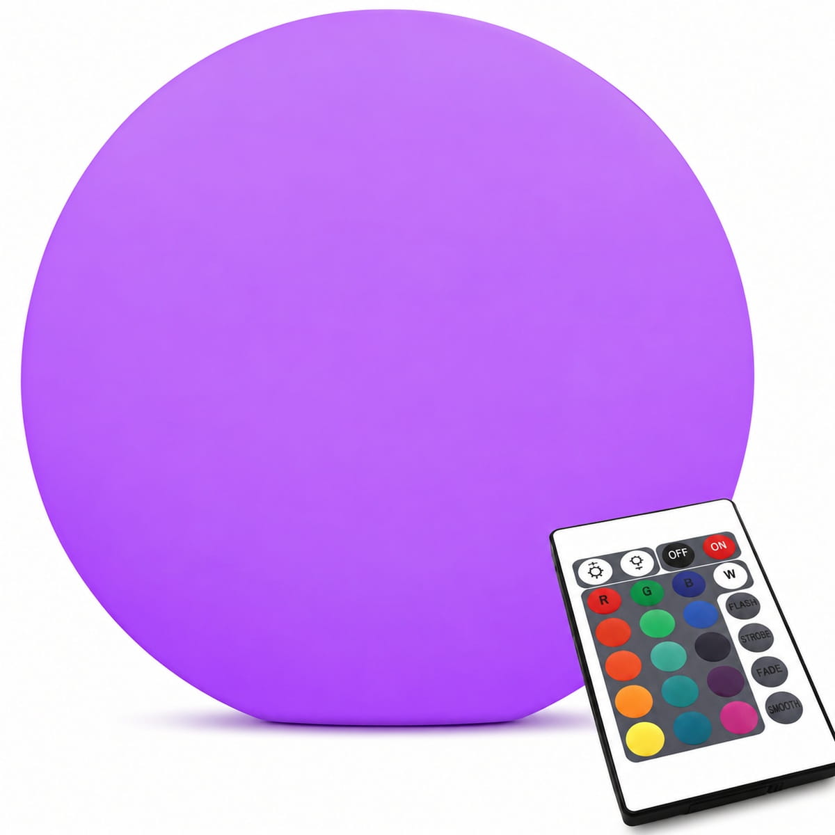 Purple Sensory Ball with controller