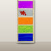 Red Tactile Sensory Wall Panels