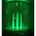 Sensory Cocoon with the bubble tube and corner shower in green