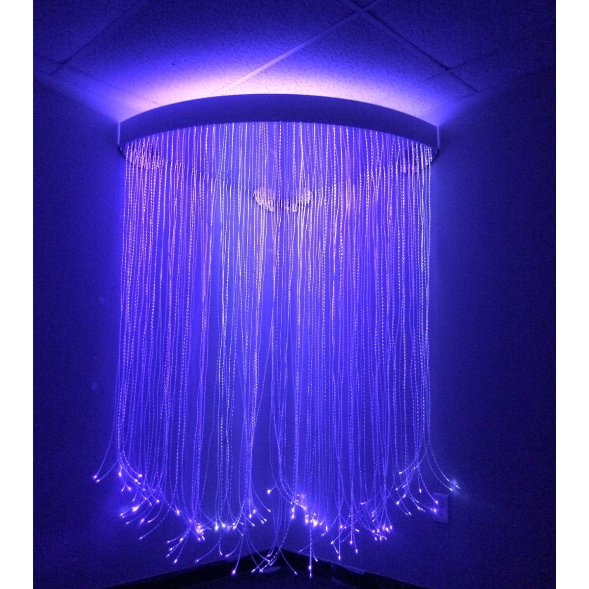 Sensory Corner Fiber Optic Shower Lights in purple