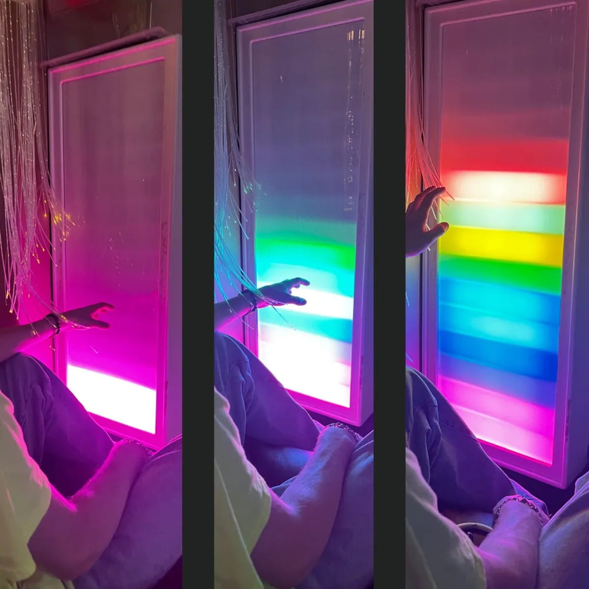 Sensory Ladder Lights Color Cycling Sequence